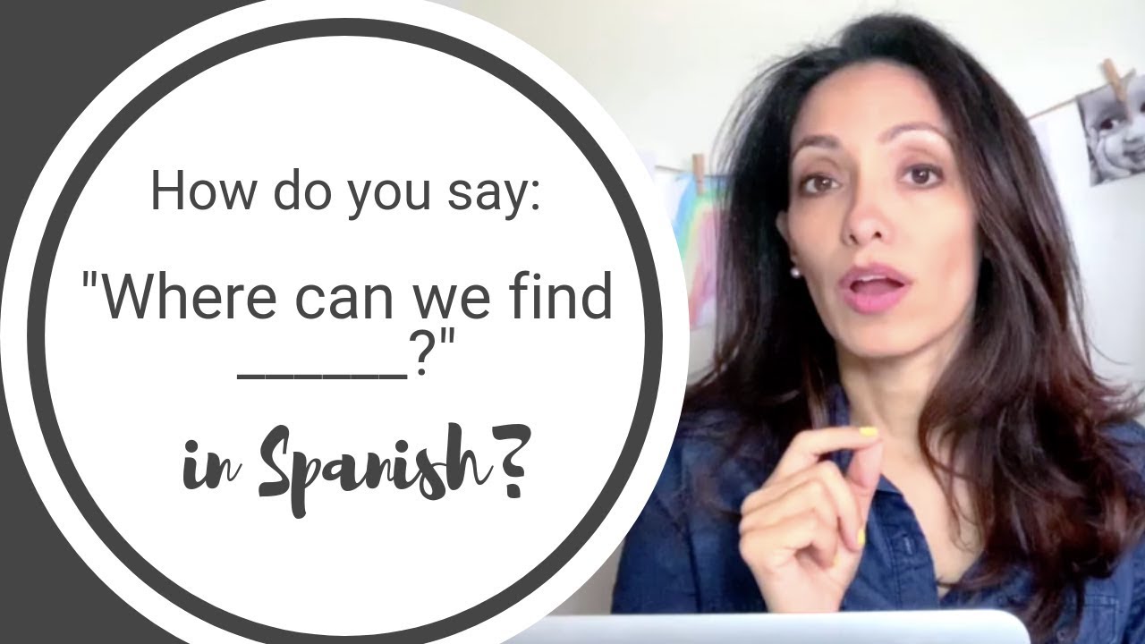 how to say can you tell in spanish