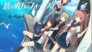 Ao no Kanata no Four Rhythm ED - A~Gain, Piano Cover   Sheet