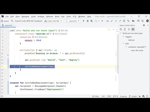Space Tips & Tricks - Use IntelliJ IDEA to write Space Automation scripts