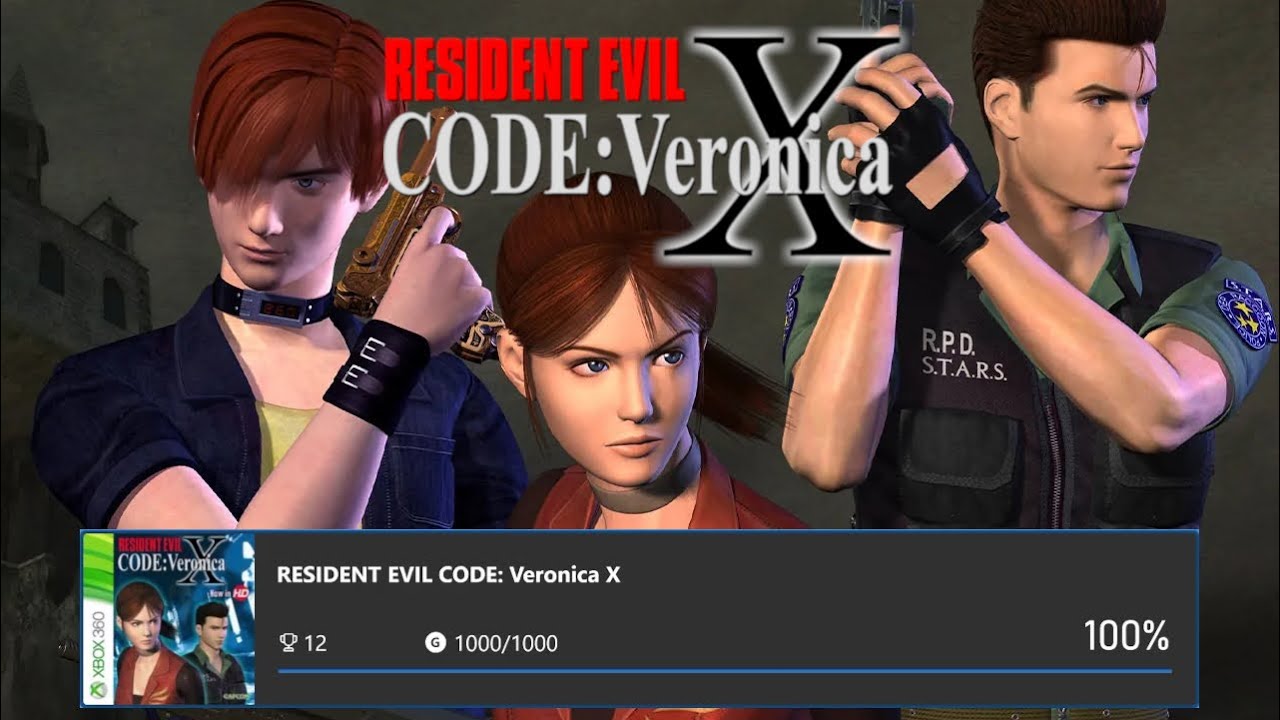 I Unlocked Every Achievement In Resident Evil Code: Veronica... - YouTube