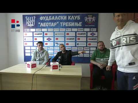 RTV HB | Incident na press konferenciji nakon utakmice Leotar - Zrinjski
