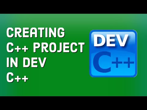 How To Create A Project In Dev C++