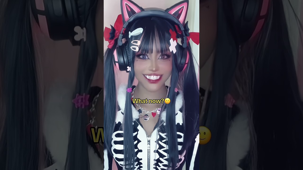 Blooper⚠️The struggles of being a zombi bat cat thing or whatever 😂💀#princesssachiko #sachi_hime96