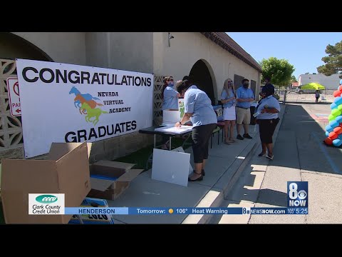 Nevada Virtual Academy graduates celebrated through drive-by ceremony