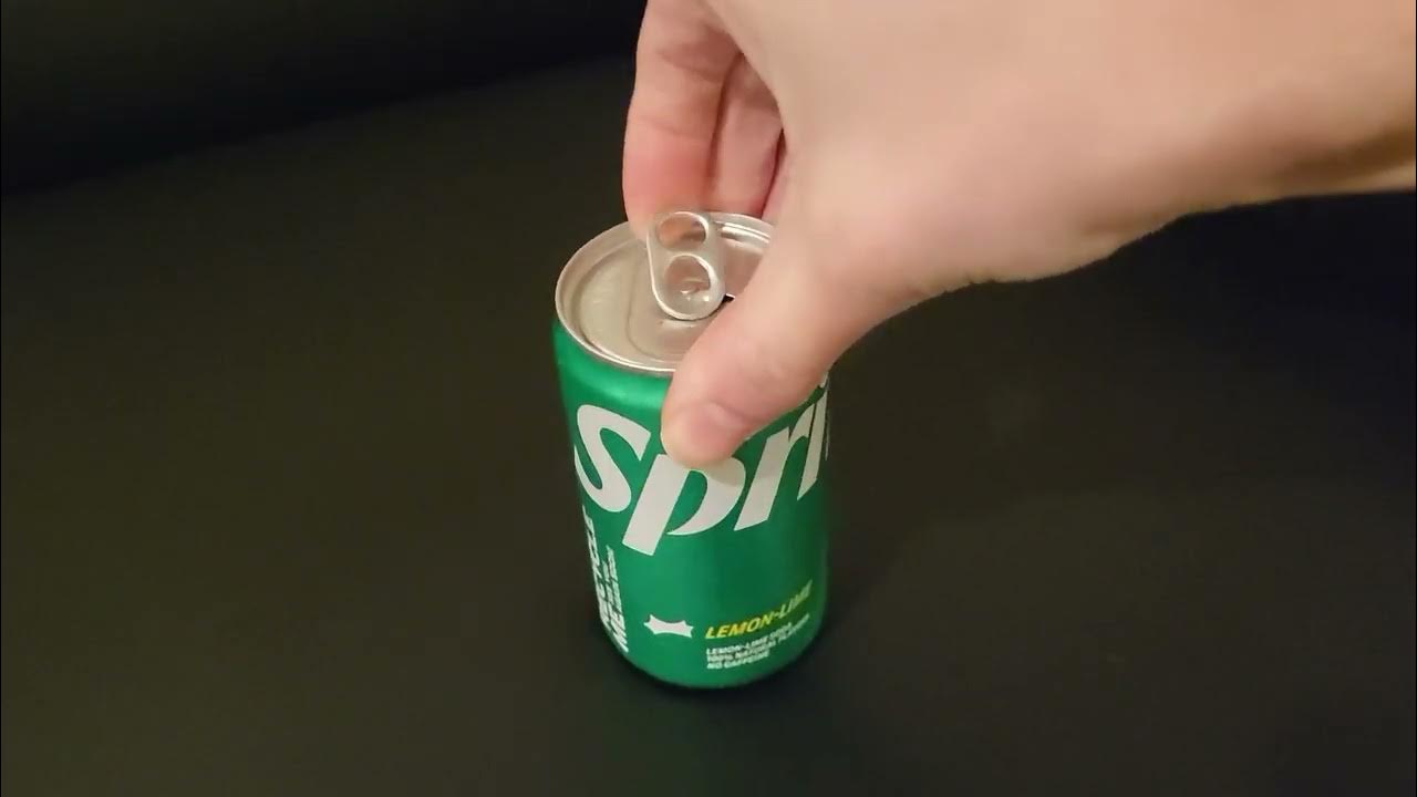 is the can of sprite going to explode? - YouTube