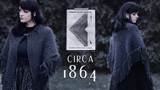 crocheting a shawl from 1864 | pattern + tutorial