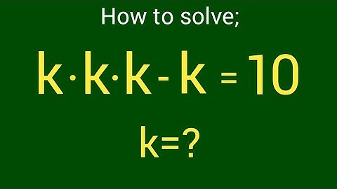 China  Math Olympiad | Can you solve this? | find k!!