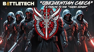 [AI MUSIC] "Obedientiam Caeca" | A Tribute to the "Manei Domini" from BattleTech