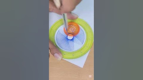 How many rotations did the pen make in total?#shorts #spirograph #satisfying #asmr #relaxing #art