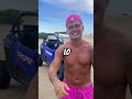 La broma viral en la playa de Ian Lucas