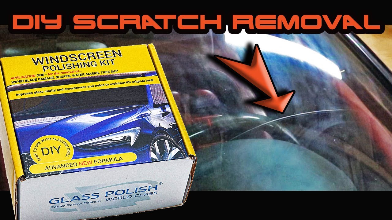 Glass Scratch Removal Kit - How To remove deep scratches from the