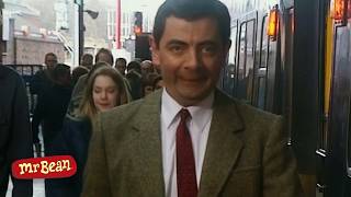 Mr Bean Tries To Escape Without A Ticket! 🎫 | Mr Bean Live Action | Funny Clips | Mr Bean