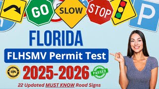 Florida Road Signs Practice Test 2026 | Will You Pass This Permit Exam?