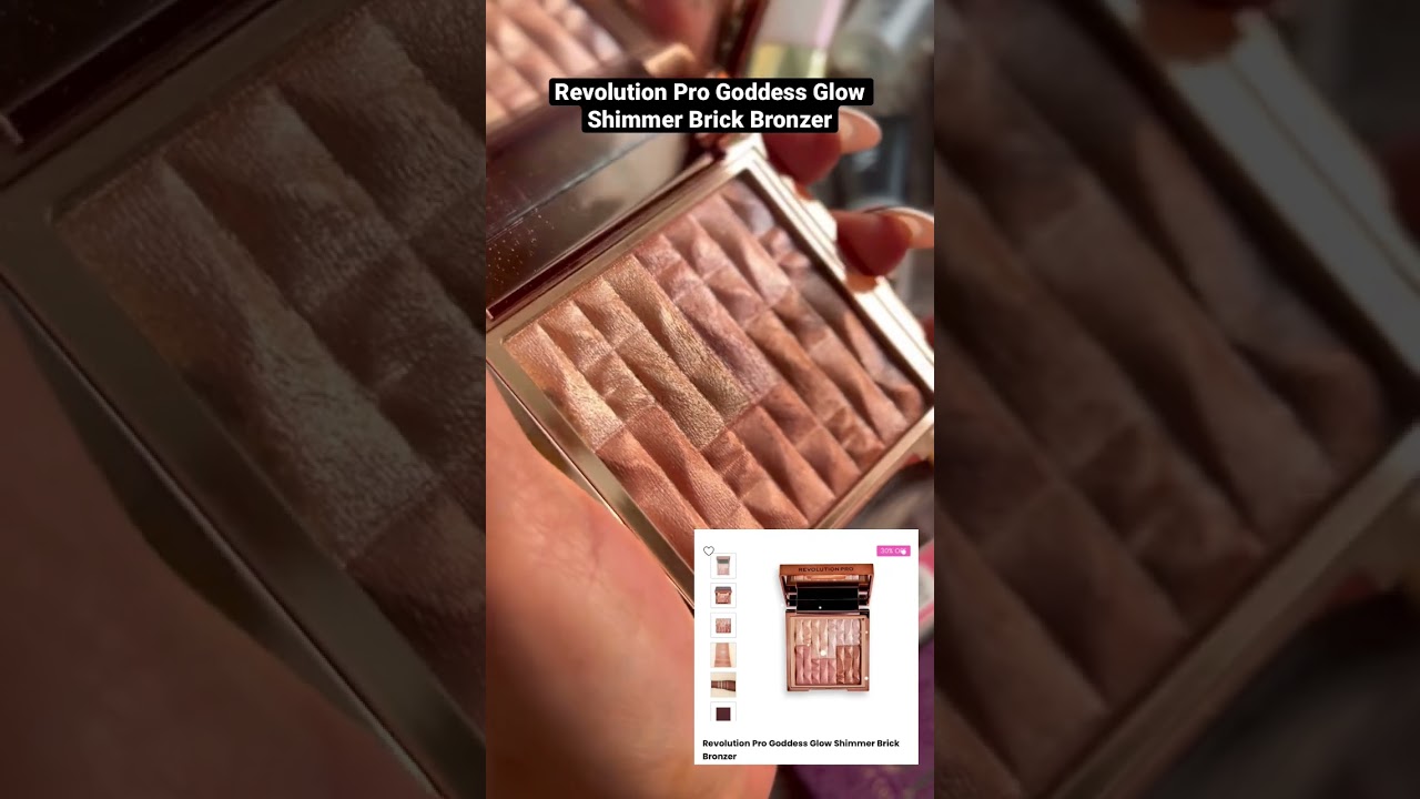 OMG this highlighter-Bronzer application is soo easy to use 