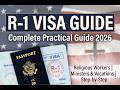 Complete Practical Guide to the R-1 Religious Worker Visa