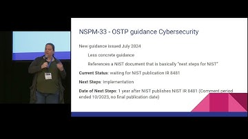 2024 NSF Cybersecurity Summit: Research Compliance State of the Union (Laura Raderman)