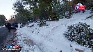 عين ألمو تكتسي الحلة البيضاء الله إبارك