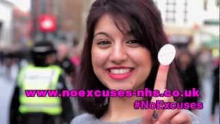 #NoExcuses - Cervical Screening flashmob
