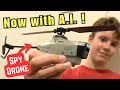 SPY KID ! Radio Controlled Sentry Spy Drone ! Now with Artificial Intelligence (AI)