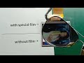 TFT LCD Display with special material under polarized sunglasses