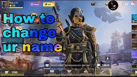 How to change your name in Call of Duty Mobile