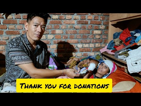 Thank you for your donation (Your Little Help make her happy)