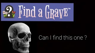 101. Find a Grave