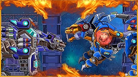 Robot Lion King VS Robot Angry Bear - Game Show - Game Play - 2016 - HD