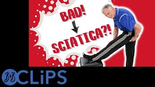 The Worst Ways to Fix Sciatica Do This Instead (B&B Clips)