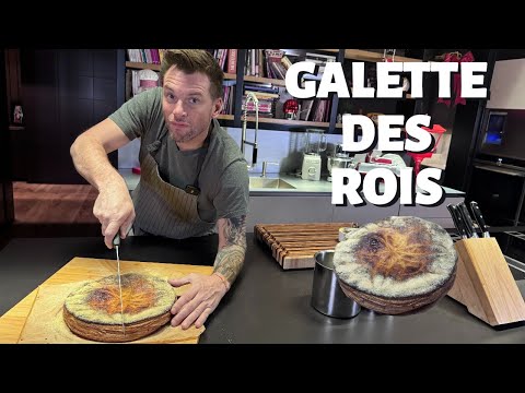 RECETTE DE NORBERT : LA GALETTE DES ROIS FRANGIPANE VANILLE NOISETTES !