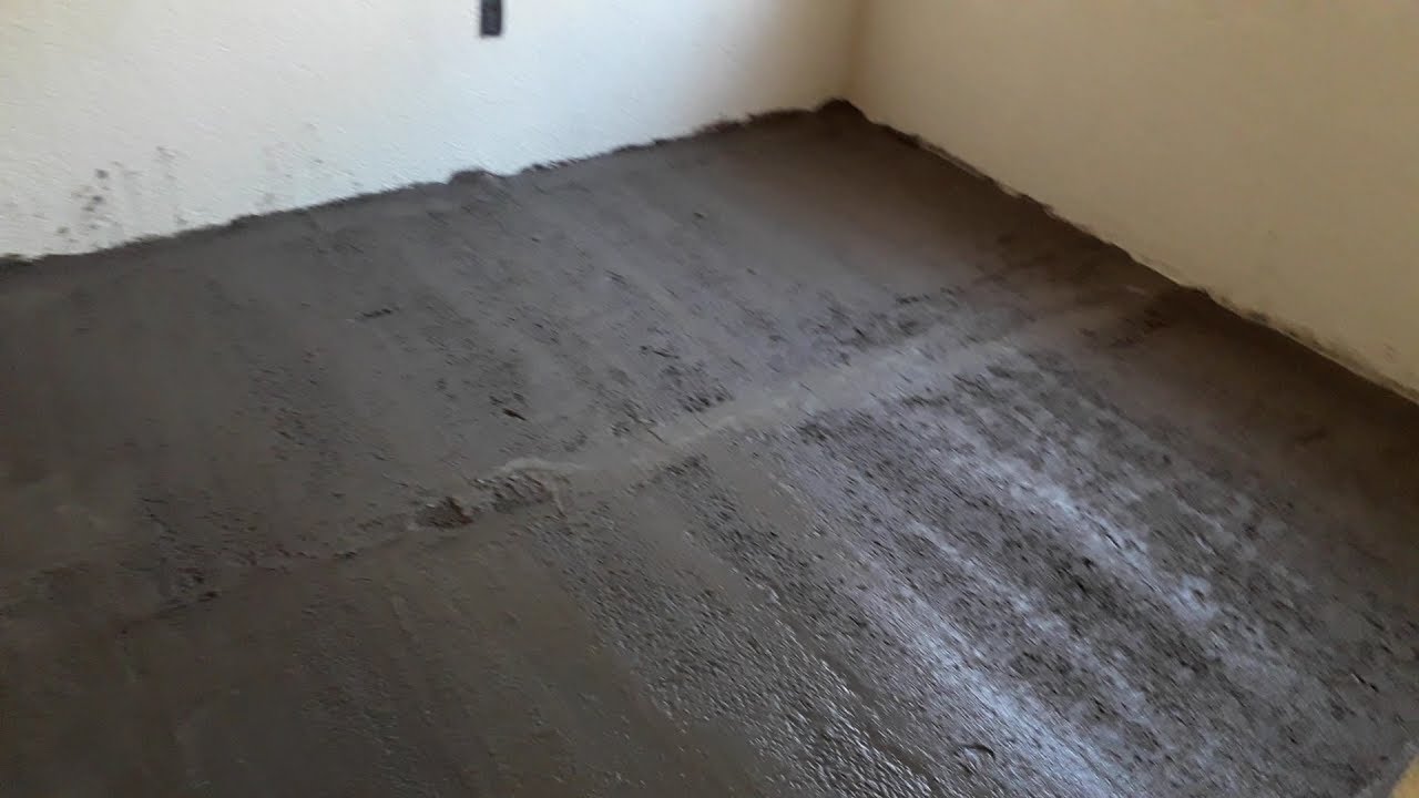 COMO NIVELAR PISO CON CEMENTO Y COMO PONER FIRME DE CEMENTO YouTube