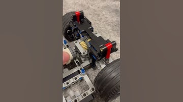 LEGO Technic Supercar Rear Axle with Suspension #lego #legotechnic