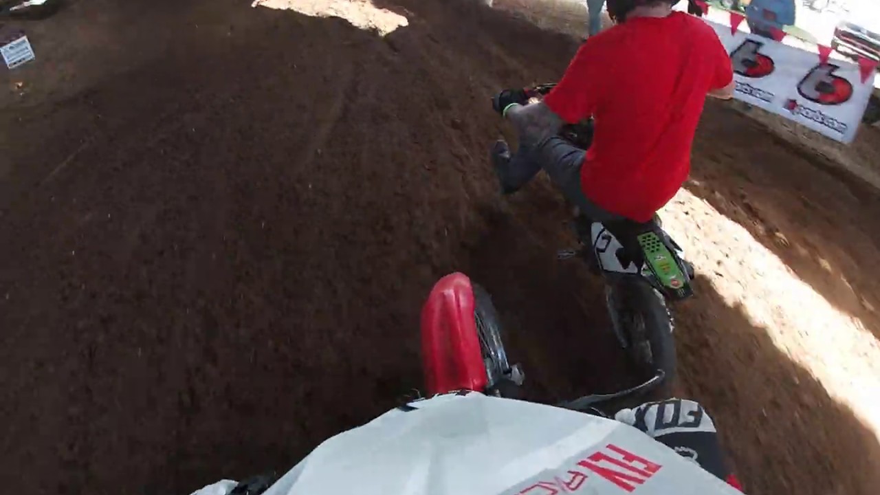 xr100 racing at pitbike nationals!! - YouTube