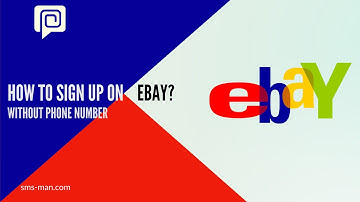 Fast Verification Ebay Account Without Phone Number || Sms-Man.com