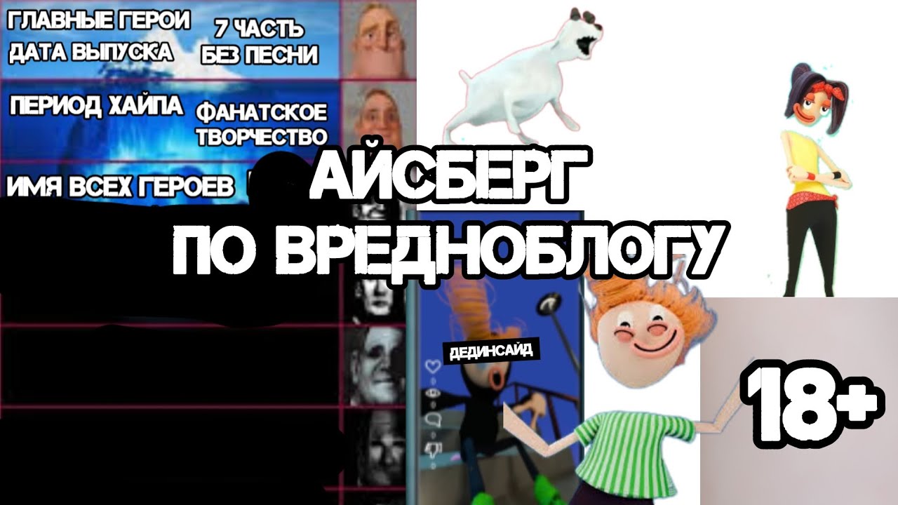 АЙСБЕРГ ПО ВРЕДНО БЛОГУ ТАЙНЫ И СЕКРЕТЫ | 8 УРОВНЕЙ