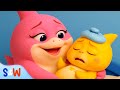 Sick Song | Sharks & Whales Nursery Rhymes