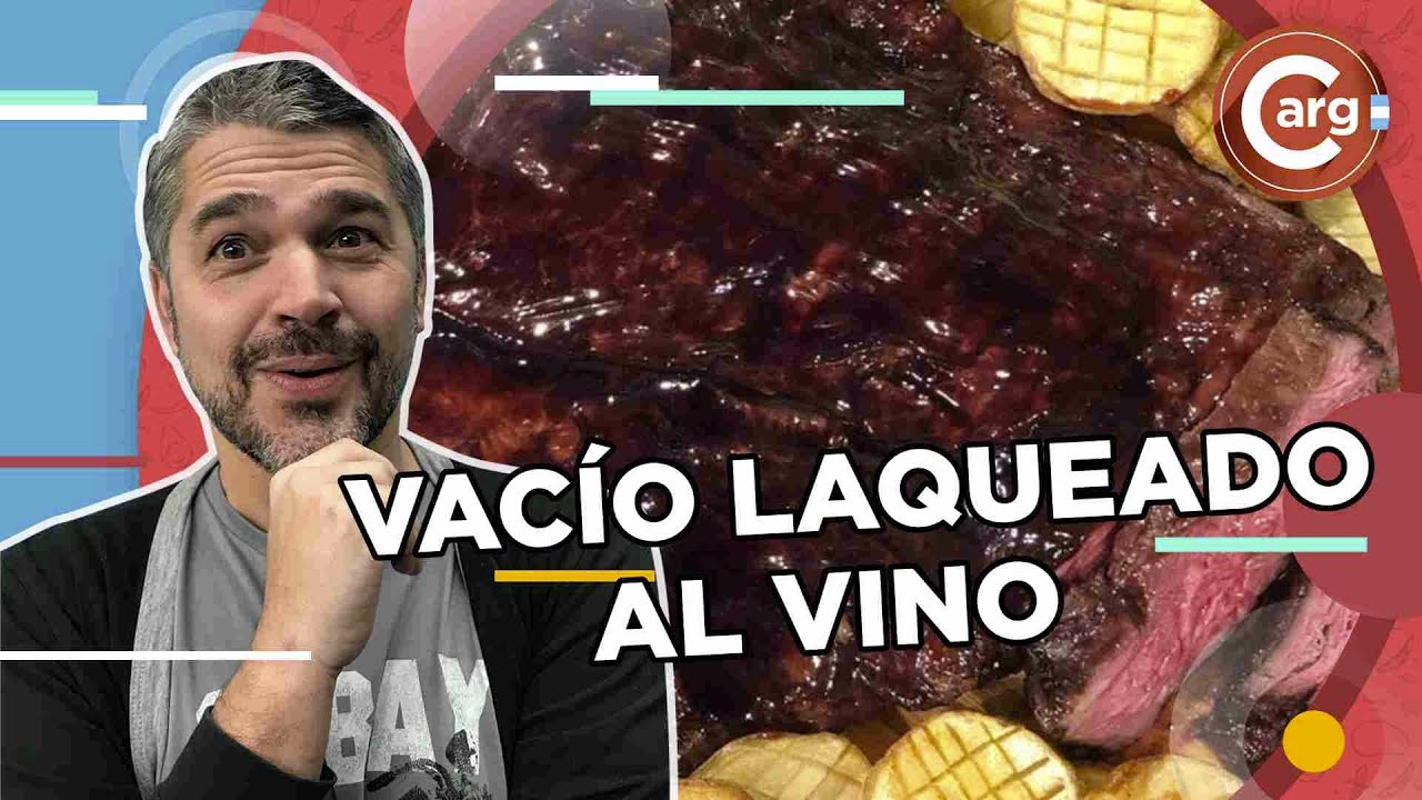 VACÍO LAQUEADO AL VINO TINTO - YouTube