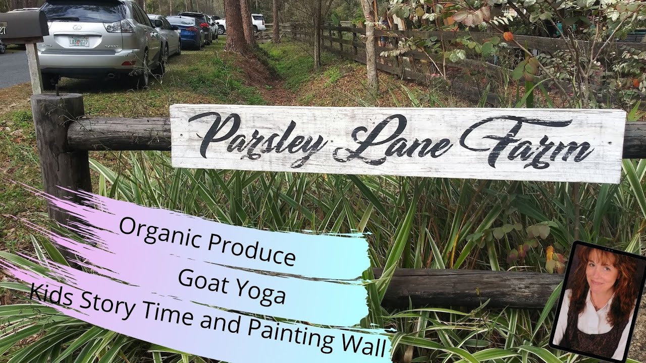 Parsley Lane Farm New Smyrna Beach FL Farmers Market and Goat Yoga
