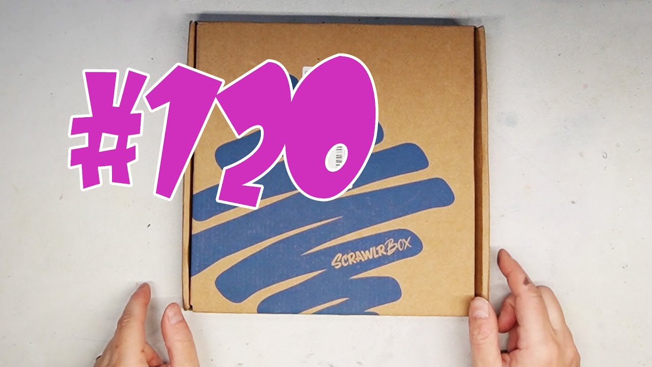 Scrawlrbox August 2025 #120 Unboxing #scrawlrbox