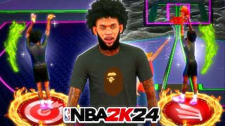 *NEW* BEST POINT GUARD BUILD IN NBA 2K24 CURRENT GEN + BEST BADGES! Best shooting PG build NBA 2K24
