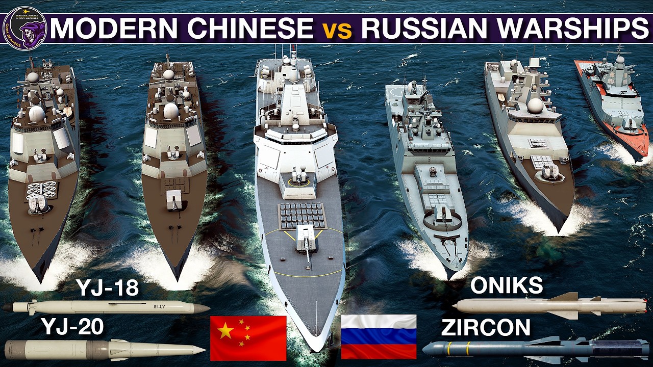 2026 Chinese Navy Warships vs Russian Navy Warships | Sea Power
