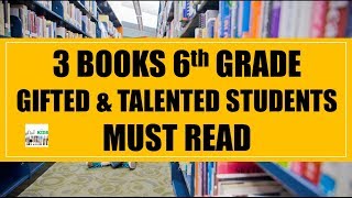 Gifted and talented students always do things ahead of time, here's a
must read book recommendation for 6th graders . wonder 7 habits highly
effectiv...