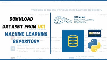 How to Download Dataset from UCI ML Repository | New Update