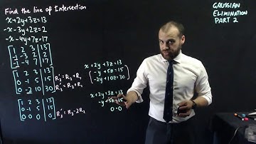 Guassian Elimination Part 2   Systems with lines as solutions