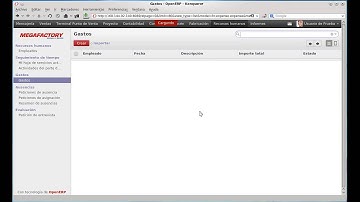 OpenERP - Odoo. Modulo Recursos Humanos. Openinnova