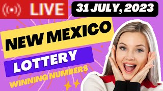New Mexico Evening Lottery Results Draw July 31, 2023 - Pick 3 - Pick 4 - Mega Millions - Powerball