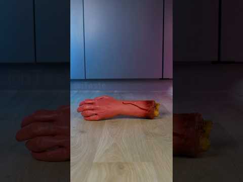 Experiment: Sneakers vs Plastic Hand Toys🖐️