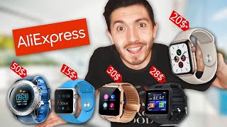 COMPRANDO TODOS LOS APPLE WATCH DE AliExpress, ESTAFA? видео