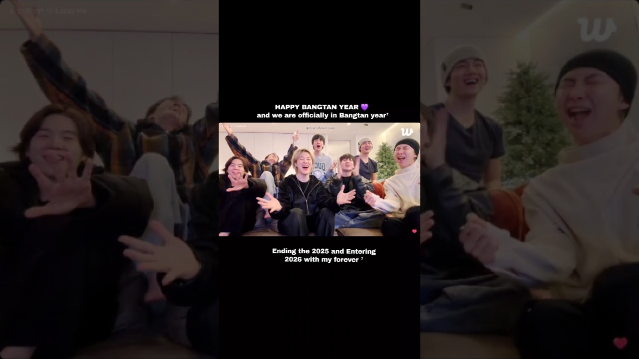 Happy BTS year 🥹💜 