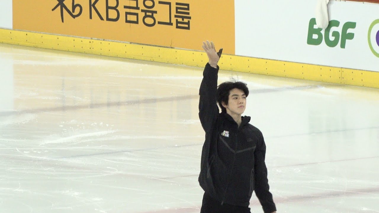 (4K) 251130 랭킹대회 프리 6분 웜업 차준환 | Junhwan Cha | FS Warm up